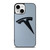 BLACK TESLA CAR LOGO iPhone 13 Mini Case Cover