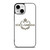 DOLCE AND GABBANA WHITE LOGO iPhone 13 Mini Case Cover