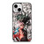 DR STONE ANIME BLACK WHITE iPhone 13 Mini Case Cover
