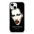 MARILYN MANSON SINGER SCARY iPhone 13 Mini Case Cover