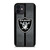 LAS VEGAS RAIDERS NFL METAL STRIPE iPhone 12 Mini Case Cover