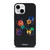 OFF WHITE COLORFUL FLOWER iPhone 13 Mini Case Cover