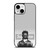 TRAVIS SCOTT SUPREME BLACK WHITE iPhone 13 Mini Case Cover