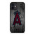LOS ANGELES ANGELS BASEBALL MLB WOOD LOGO iPhone 12 Mini Case Cover