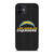 LOS ANGELES CHARGERS FOOTBALL TEXT iPhone 12 Mini Case Cover LOS ANGELES CHARGERS FOOTBALL TEXT iPhone 12 Mini Case Cover