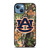 AUBURN TIGERS CAMO LEAF iPhone 13 Case Cover