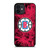 LOS ANGELES CLIPPERS BASKETBALL NBA FIRE iPhone 12 Mini Case Cover