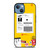 DHL SHIPPING EXPRESS LABEL APPLE iPhone 13 Case Cover