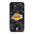 LOS ANGELES LAKERS BLACK CAMO iPhone 12 Mini Case Cover