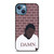 KENDRICK LAMAR DAMN CARTOON iPhone 13 Case Cover