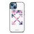 OFF WHITE PURPLE MARBLE iPhone 13 Case Cover