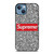 SUPREME KEITH HARING iPhone 13 Case Cover SUPREME KEITH HARING iPhone 13 Case Cover
