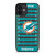 MIAMI DOLPHINS FOOTBALL FIELD iPhone 12 Mini Case Cover