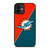 MIAMI DOLPHINS NFL FOOTBALL LOGO iPhone 12 Mini Case Cover