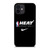 MIAMI HEAT NBA BASKETBALL NIKE iPhone 12 Mini Case Cover
