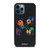 OFF WHITE COLORFUL FLOWER iPhone 12 Pro Max Case Cover