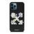 OFF WHITE FLORAL LOGO iPhone 12 Pro Max Case Cover