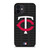 MINNESOTA TWINS BASEBALL BLACK iPhone 12 Mini Case Cover