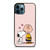 SNOOPY CHARLIE BROWN LOVE iPhone 12 Pro Max Case Cover