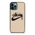 STUSSY NIKE BROWN iPhone 12 Pro Max Case Cover