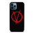 V FOR VENDETTA SYMBOL iPhone 12 Pro Max Case Cover