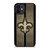 NEW ORLEANS SAINTS NFL METAL STRIPE iPhone 12 Mini Case Cover