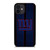 NEW YORK GIANTS NFL METAL STRIPE iPhone 12 Mini Case Cover