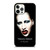 MARILYN MANSON SINGER SCARY iPhone 12 Pro Case Cover