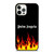 PALM ANGELS GRAFFITI FLAMES iPhone 12 Pro Case Cover