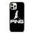 PING GOLF BLACK LOGO iPhone 12 Pro Case Cover