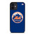 NEW YORK METS MLB LOGO iPhone 12 Mini Case Cover
