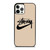 STUSSY NIKE BROWN iPhone 12 Pro Case Cover