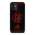 CR FLAMENGO FOOTBALL ADIDAS iPhone 12 Mini Case Cover CR FLAMENGO FOOTBALL ADIDAS iPhone 12 Mini Case Cover