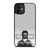 TRAVIS SCOTT SUPREME BLACK WHITE iPhone 12 Mini Case Cover