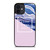 TUMBLR GOOD VIBES ONLY PINK MARBLE iPhone 12 Mini Case Cover