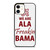 ALABAMA CRIMSON TIDE FOOTBALL FREAK iPhone 12 Case Cover