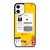 DHL SHIPPING EXPRESS LABEL APPLE iPhone 12 Case Cover
