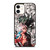 DR STONE ANIME BLACK WHITE iPhone 12 Case Cover