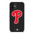 PHILADELPHIA PHILLIES BASEBALL BLACK iPhone 12 Mini Case Cover