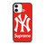 NEW YORK YANKEES SUPREME NEW ERA 2 iPhone 12 Case Cover