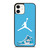 NIKE AIR JORDAN BLUE iPhone 12 Case Cover