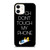 NIKE HOMER SIMPSON DONT TOUCH MY PHONE iPhone 12 Case Cover