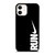 NIKE RUNNING LOGO iPhone 12 Case Cover
