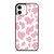 PINK COW PATTERN iPhone 12 Case Cover