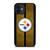 PITTSBURGH STEELERS NFL METAL STRIPE iPhone 12 Mini Case Cover
