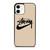 STUSSY NIKE BROWN iPhone 12 Case Cover