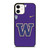 WASHINGTON HUSKIES FOOTBALL NCAA iPhone 12 Case Cover