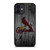 SAINT LOUIS CARDINALS BASEBALL MLB WOOD LOGO iPhone 12 Mini Case Cover