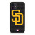 SAN DIEGO BROWN BASEBALL BLACK iPhone 12 Mini Case Cover