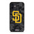 SAN DIEGO PADRES BASEBALL BLACK CAMO iPhone 12 Mini Case Cover